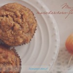 Muffinki marchewkowe z jabłkiem